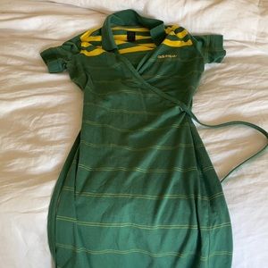 Adidas wrap dress